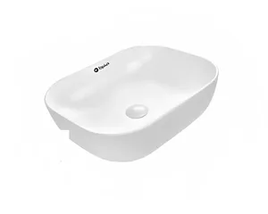 כיור מונח ריבר סלים לבן מבריק 49/32