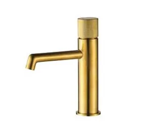 ברז אמבט נמוך MAN זהב מט