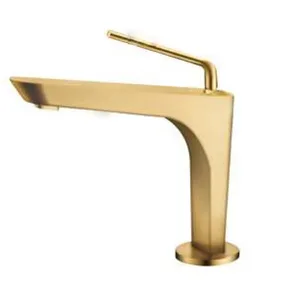 ברז אמבט נמוך DUCATI זהב מט