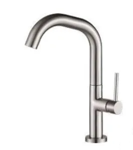 ברז נמוך טוויסט ניקל מט