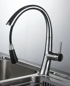 ברז מטבח ENTERPRISE שחור מט