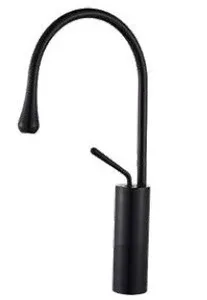 ברז גבוה LOKA שחור מט