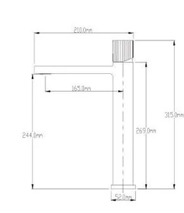 ברז אמבט ווג ניקל