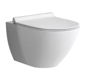 אסלה תלויה טורנדו לבן מבריק