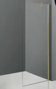 מקלחון דופן קבועה COOL פרופיל זהב במידות שונות