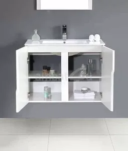 ארון אמבטיה תלוי אוטי דלתות 60 ס"מ