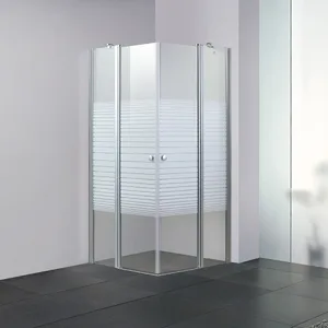 מקלחון פינתי מקס MAX 2 קבועים +2 דלתות