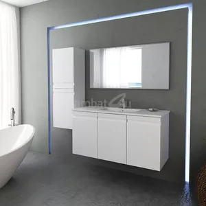 ארון אמבטיה תלוי אופטימל דלתות