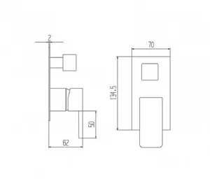 סט 6 חלקים CATANIA ניקל מט