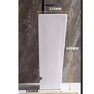 כיור עומד UNIQUE - לבן