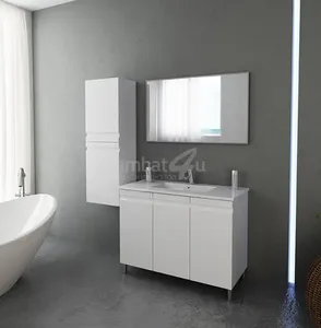 ארון אמבטיה עומד אופטימל סטנד דלתות