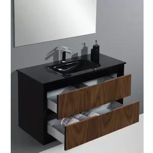 ארון אמבטיה תלוי בלאק 80 ס"מ