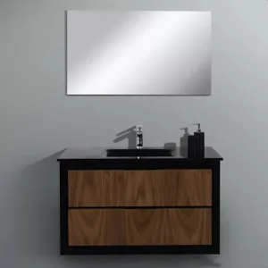 ארון אמבטיה תלוי בלאק 100 ס"מ