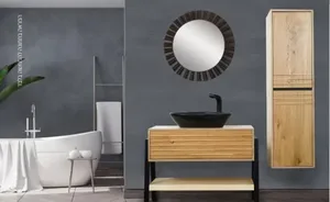 ארון אמבטיה מונח קליפורניה 100 ס"מ