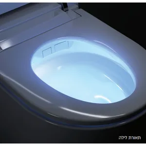 SUPRA – אסלה חכמה רצפתית | Smart Toilet שחור מט