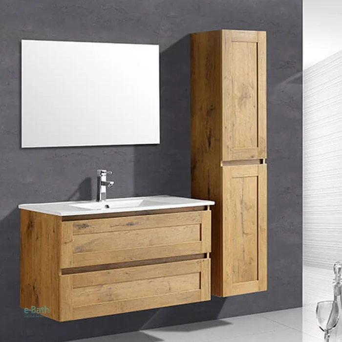 ארון אמבטיה תלוי וודן 120 ס"מ