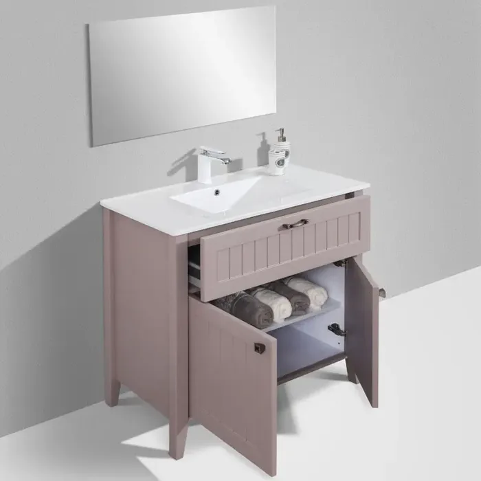 ארון אמבטיה מונח טולוז 80 ס"מ