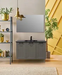 ארון אמבטיה תלוי פיג'י משטח חרס 150 ס"מ