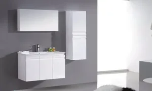 ארון אמבטיה תלוי אופטימל דלתות 110 ס"מ