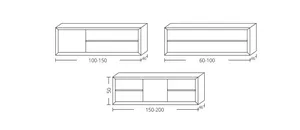 ארון אמבטיה תלוי פריים 80 ס"מ