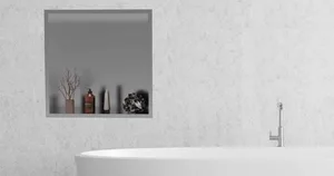 נישת אלומיניום למקלחת 30/30/10 ס"מ זהב מט 3031YB סיוון אופיר