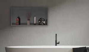 נישת אלומיניום למקלחת 60/30/10 ס"מ אפור גרפיט 3032GR סיוון אופיר