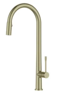 ברז מטבח נשלף 2 מצבי זרימה זהב מט 1093YB סיוון אופיר