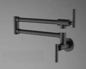 ברז מטבח למילוי סירים מים קרים בלבד שחור מט 4350B סיוון אופיר