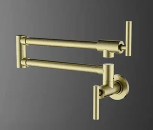 ברז מטבח למילוי סירים מים קרים בלבד זהב מט 4350YB סיוון אופיר