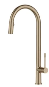 ברז מטבח נשלף 2 מצבי זרימה רוז גולד מט 1093RG סיוון אופיר