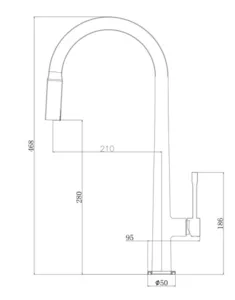 ברז מטבח נשלף 2 מצבי זרימה רוז גולד מט 1093RG סיוון אופיר