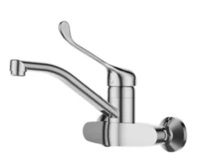 ברז קיר למטבח ידית נגישה לנכים ניקל מבריק 2707L סיוון אופיר