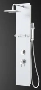 מוט פינוק אינטרפוץ ראש טוש ומזלף מרובעים זכוכית לבנה 2488S סיוון אופיר