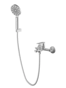 סוללה לאמבטיה בעיצוב מודרני ניקל מוברש 3706CB סיוון אופיר