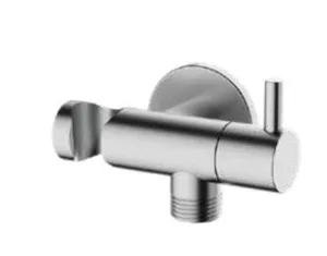 ברז ניתוק למתיזן בידה ניקל מבריק D15 סיוון אופיר