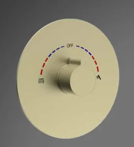 אינטרפוץ 4 דרך עגול למקלחת סדרת איבים זהב מט 1604YB סיוון אופיר