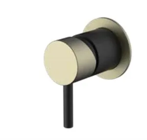 אינטרפוץ 3 דרך שחור מט בשילוב זהב מט 1203BG1 סיוון אופיר