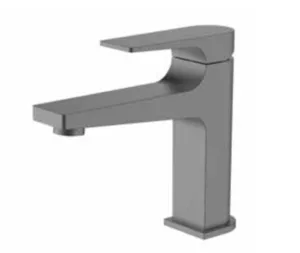 ברז פרח נמוך פיה קבועה אפור גרפיט 1502GR סיוון אופיר