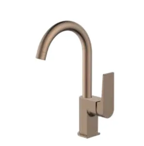 ברז נמוך פיה מסתובבת רוז גולד מט 1506RG סיוון אופיר