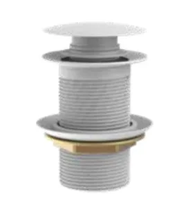 פופ אפ לחיצה בראס ונטיל - לבן מט 767MW סיוון אופיר