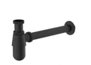 סיפון בראס עגול שחור מט 757B סיוון אופיר