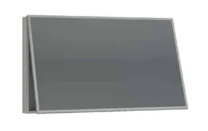 מראת קריסטל קלפה 80/60 ס"מ דלת ומדף פנימי גוף לבן מט 8235W סיוון אופיר