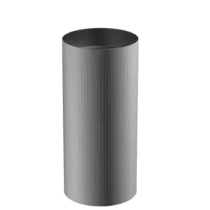 כיור נירוסטה עגול עומד עם פסים 40/85 ס"מ אפור גרפיט 9388GR סיוון אופיר