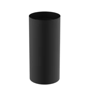 כיור נירוסטה עגול עומד 40/85 ס"מ שחור מט 9387MB סיוון אופיר