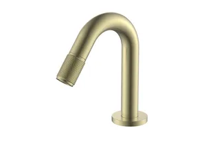 ברז מים קרים קצר סדרת בארי זהב מט 1332YB סיוון אופיר