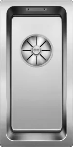 כיור מטבח בלנקו CLARON קלארון 180IF נירוסטה 44X22X19 ס"מ BLANCO מקורי באחריות ניגא!!! יבוא רשמי! BLANCO בלנקו