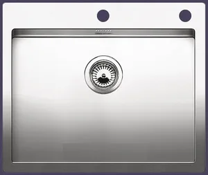 כיור מטבח יחיד 51X61X19 ס"מ בלנקו קלארון BLANCO CLARON 550-IF/A יבואן רשמי ניגא BLANCO בלנקו