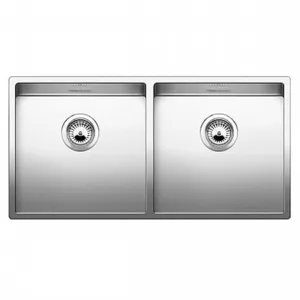 כיור מטבח נירוסטה בלנקו CLARON 400/400 IF קלרון 44X86.5X19 ס"מ BLANCO BLANCO בלנקו