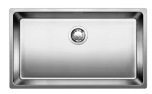 כיור מטבח נירוסטה בלנקו ANDANO 700 IF/N אנדאנו 44X74X19 ס"מ BLANCO BLANCO בלנקו