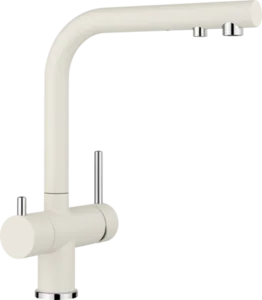 ברז מערכת מים פונטאס FONTAS מהברז הראשי קר בלבד ומטוהר BLANCO בלנקו סופט וויט 526947